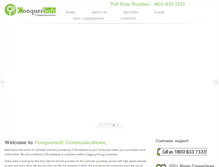 Tablet Screenshot of conquersoft.com